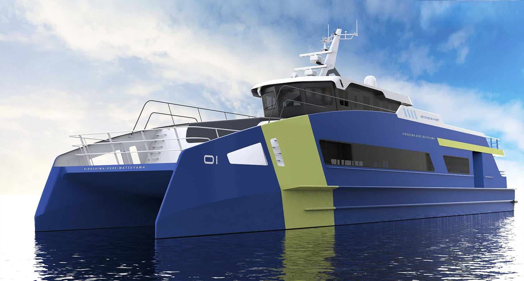 新造高速船 AIVINT(アイヴィント)