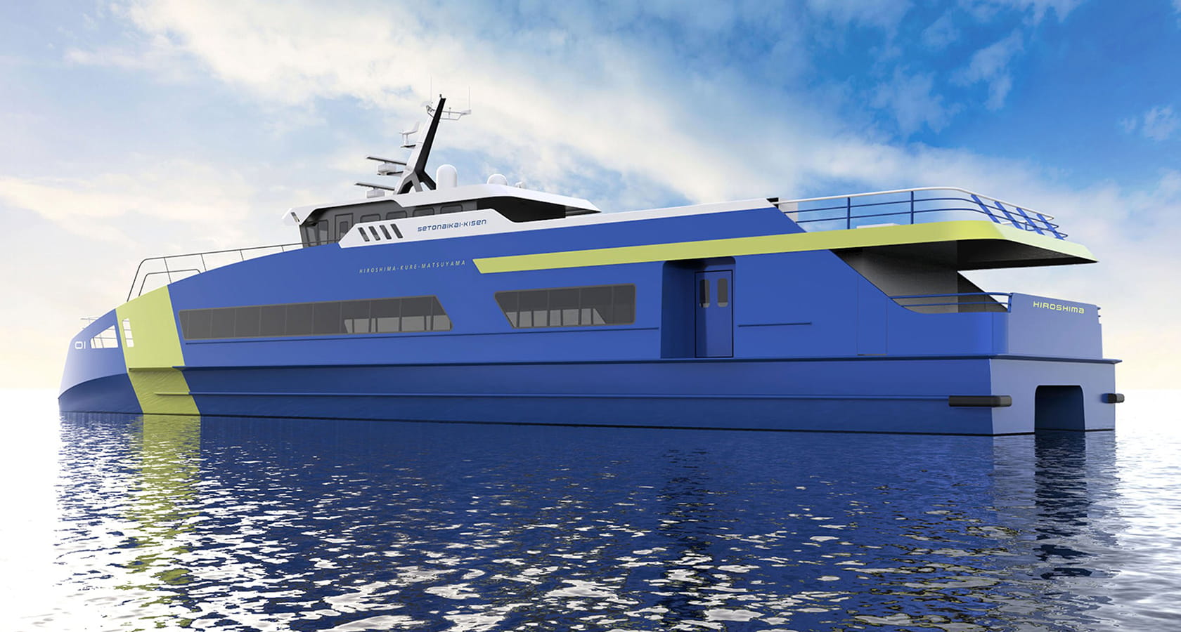 新造高速船 AIVINT(アイヴィント)